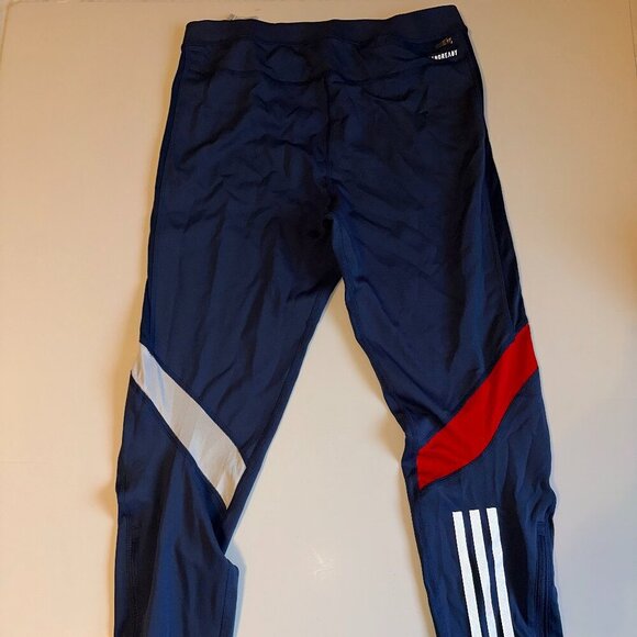 Adidas Men’s AEROREADY Running Pants Blue Size L NWT Athletic Joggers Training - Picture 3 of 10